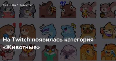 На Twitch появилась категория «Животные» - goha.ru