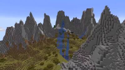 Minecraft Caves and Cliffs part 2 новые горы, пещеры, руды, свечи, мешки и мобы! - wargm.ru