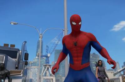 Человека-паука показали в Marvel's Avengers - gametech.ru