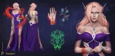 Иллюстрации с персонажами World of Warcraft от Morgan Lee - noob-club.ru