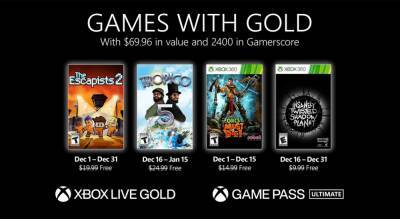 Скоро в Xbox Live Gold: The Escapists 2, Tropico 5 – Penultimate Edition и другое - microsoftportal.net