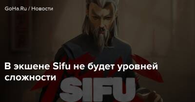 Пьер Тарно - David Gaider - В экшене Sifu не будет уровней сложности - goha.ru