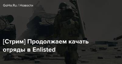 [Стрим] Продолжаем качать отряды в Enlisted - goha.ru
