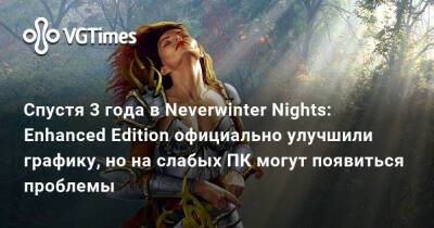 Спустя 3 года в Neverwinter Nights: Enhanced Edition официально улучшили графику, но на слабых ПК могут появиться проблемы - vgtimes.ru