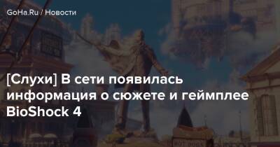 [Слухи] В сети появилась информация о сюжете и геймплее BioShock 4 - goha.ru