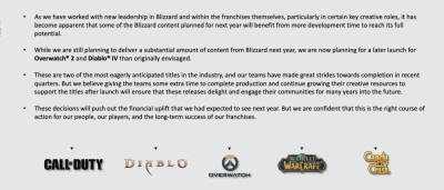 Майк Ибарра - Blizzard отложила Overwatch 2 и Diablo 4 — скорее всего, до 2023 года - zoneofgames.ru