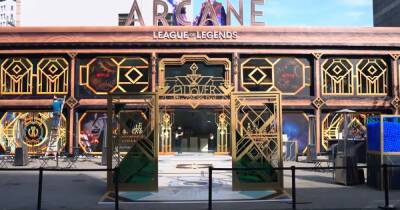 В Корее открылось кафе в стиле сериала «Аркейн» по League of Legends - cybersport.ru - Корея