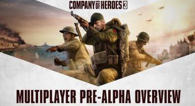Открытое альфа-тестирование Company of Heroes 3 стартует 30 ноября - zoneofgames.ru