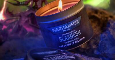 Запахи «веры», «иллюзии» и «экспансии» — авторы Warhammer 40,000 выпустили линейку ароматических свечей - cybersport.ru