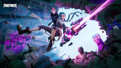 Джинкс из League of Legends появится в Fortnite - cubiq.ru