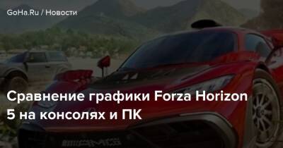 Сравнение графики Forza Horizon 5 на консолях и ПК - goha.ru