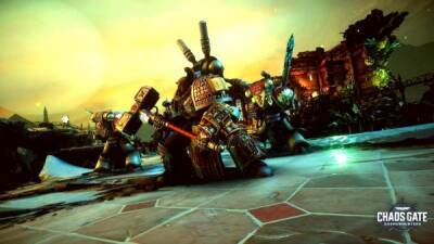 В новом ролике к тактической стратегии Warhammer 40.000: Chaos Gate - Daemonhunters показаны проповедники-отступники - playground.ru