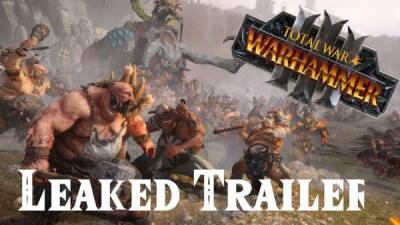 Утечка: Геймплейный тизер трейлер Королевства огров из Total War: Warhammer 3 - playground.ru