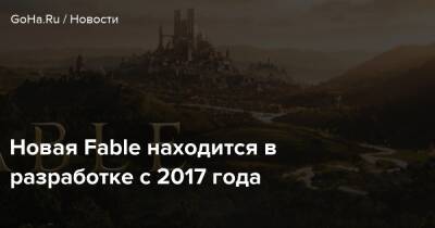 Новая Fable находится в разработке с 2017 года - goha.ru