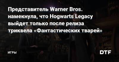 Гарри Поттер - Рэйчел Уакля - Представитель Warner Bros. намекнула, что Hogwarts Legacy выйдет только после релиза триквела «Фантастических тварей» — Игры на DTF - dtf.ru - Англия
