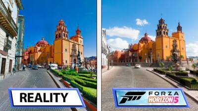 Forza Horizon 5 - сравнительное видео реальных и игровых локаций - playground.ru - Мексика