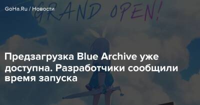 Предзагрузка Blue Archive уже доступна. Разработчики сообщили время запуска - goha.ru