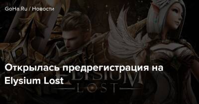 Открылась предрегистрация на Elysium Lost - goha.ru - Китай