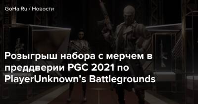 Розыгрыш набора с мерчем в преддверии PGC 2021 по PlayerUnknown’s Battlegrounds - goha.ru