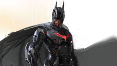 Брюс Уэйн - Уэйн Дэмиен - Немножко «Бэтмена будущего» на артах из отменённого продолжения Batman: Arkham Knight - stopgame.ru