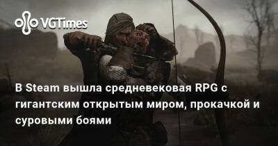 В Steam вышла средневековая RPG с гигантским открытым миром, прокачкой и суровыми боями - vgtimes.ru