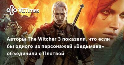 Авторы The Witcher 3 показали, что если бы одного из персонажей «Ведьмака» объединили с Плотвой - vgtimes.ru