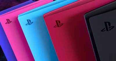 Sony официально представила альтернативные расцветки сменных панелей PS5 - cybersport.ru
