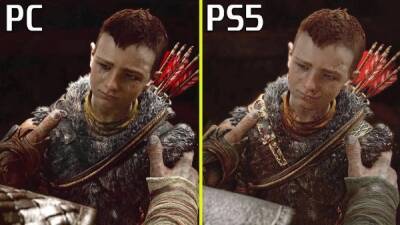 Раннее сравнение God of War на ПК и PlayStation 5 - playground.ru - Россия