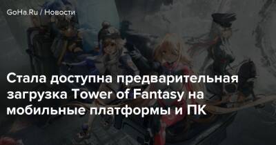 Стала доступна предварительная загрузка Tower of Fantasy на мобильные платформы и ПК - goha.ru - Китай