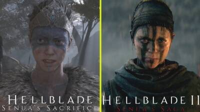 Раннее сравнительное видео Senua's Saga: Hellblade 2 освещает модели персонажей, анимацию и визуальные улучшения - playground.ru - Россия