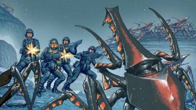 Новые геймплейные кадры и интервью с композитором в новом ролике Starship Troopers - Terran Command - playground.ru