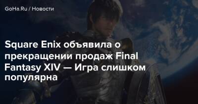 Киану Ривз - Square Enix объявила о прекращении продаж Final Fantasy XIV — Игра слишком популярна - goha.ru