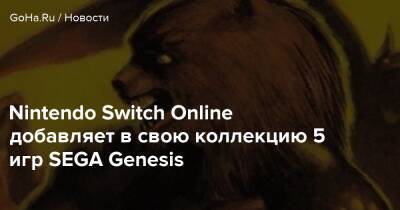 Nintendo Switch Online добавляет в свою коллекцию 5 игр SEGA Genesis - goha.ru