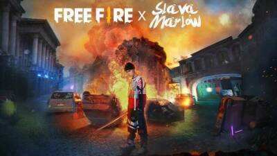 Slava Marlow - Неожиданная коллаборация FREE FIRE x SLAVA MARLOW в поддержку ивента «Битва Льда и Пламени» - mmo13.ru