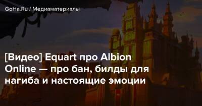 [Видео] Equart про Albion Online — про бан, билды для нагиба и настоящие эмоции - goha.ru