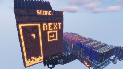 Пользователь построил в Minecraft гигантский компьютер который может запускать игры - playground.ru