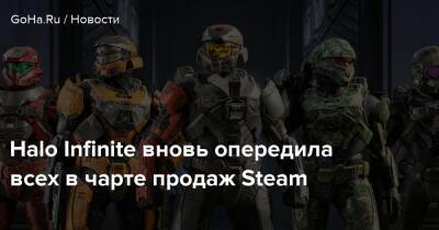Halo Infinite вновь опередила всех в чарте продаж Steam - goha.ru