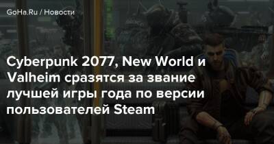 Cyberpunk 2077, New World и Valheim сразятся за звание лучшей игры года по версии пользователей Steam - goha.ru