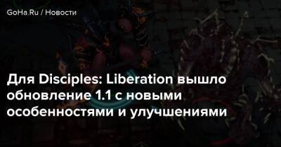 Для Disciples: Liberation вышло обновление 1.1 с новыми особенностями и улучшениями - goha.ru