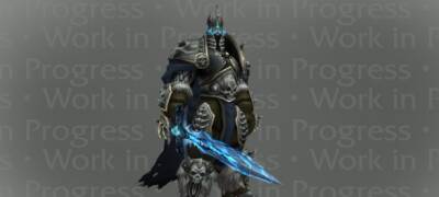 Интересные факты о старой модели Короля-лича Артаса из Wrath of the Lich King - noob-club.ru