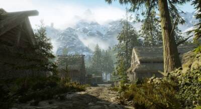 Кристиан Гомм - The Elder Scrolls 5: Skyrim на Unreal Engine 5: культовую RPG показали на современном движке - playground.ru