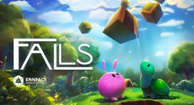 Спокойная игра Falls - 3D Slide Puzzle доступна на iOS и Андроид - app-time.ru