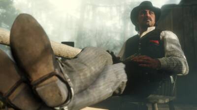 В Red Dead Redemption 2 нашли баг с упавшим с неба Датчем - igromania.ru - деревня Линде