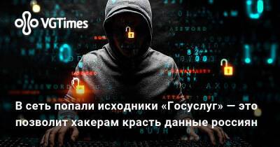 В сеть попали исходники «Госуслуг» — это позволит хакерам красть данные россиян - vgtimes.ru - Россия