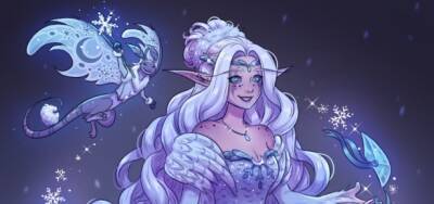 Художники сообщества World of Warcraft отправляют своих персонажей на зимний бал в новом флешмобе - noob-club.ru