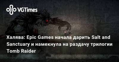 Халява: Epic Games начала дарить Salt and Sanctuary и намекнула на раздачу трилогии Tomb Raider - vgtimes.ru - Sanctuary