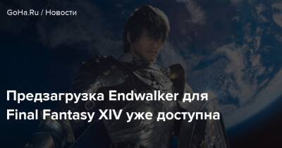 Предзагрузка Endwalker для Final Fantasy XIV уже доступна - goha.ru