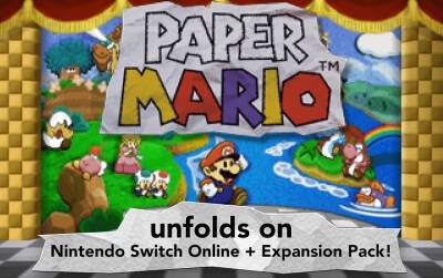 Nintendo Switch Online - Paper Mario - В библиотеку расширенной подписки Nintendo Switch Online добавят оригинальную Paper Mario - 3dnews.ru