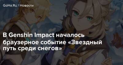 В Genshin Impact началось браузерное событие «Звездный путь среди снегов» - goha.ru