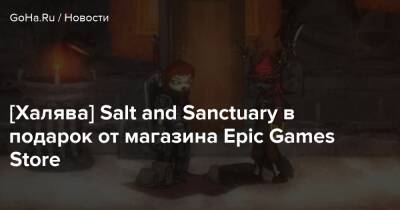 [Халява] Salt and Sanctuary в подарок от магазина Epic Games Store - goha.ru - Sanctuary